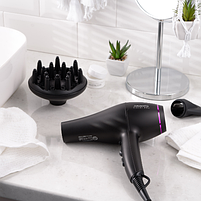 Фен 1850-2200W (2 швидкості/3 темпер.режими/дифузор) чорний HD-Y222PRO Violet PRO Ardesto, фото 6