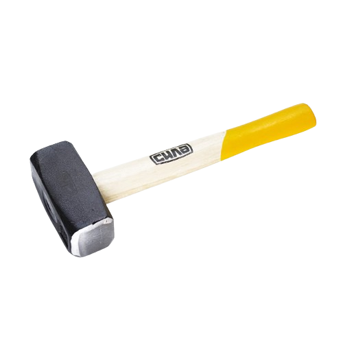 Кувалда 1500гр з дерев'яною ручкою СИЛА, фото 1