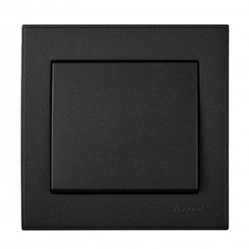 RAIN антрацит Вимикач внутрішній Лезард