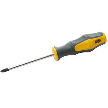 Викрутка хрестова обгумована PH2*100 мм CrV СИЛА