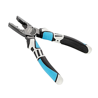 Пасатижі зміщений шарнір 200мм 60CrV Fulcrum APRO, фото 5