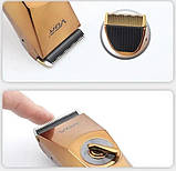 Машинка для стрижки VGR V-663, жовто-чорна, фото 5