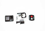 Екшн-камера водонепроникна спортивна CSZ-Q60AR 9464 з пультом, чорна, фото 5
