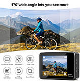 Екшн-камера водонепроникна спортивна CSZ-Q60AR 9464 з пультом, чорна, фото 9