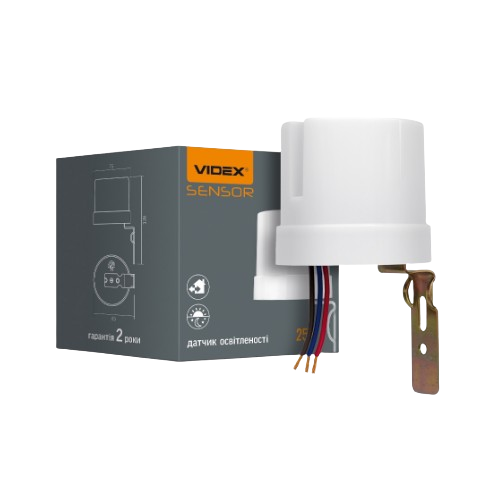 Датчик освітленності 25А 220V фотометричний VL-SN03 Videx
