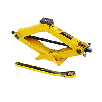 Домкрат ромбоподібний 1,5 тонни 95-370мм з тріскачкою СИЛА