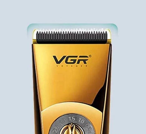 Машинка для стрижки VGR V-663, жовто-чорна, фото 2