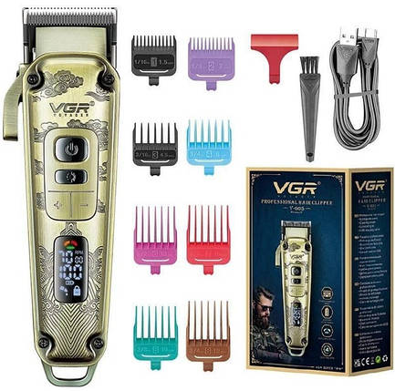 Машинка для стрижки VGR V-005, золотиста, фото 2