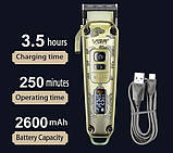 Машинка для стрижки VGR V-005, золотиста, фото 4