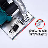 Пила дискова акумуляторна на 10 вузлів 9715, фото 4