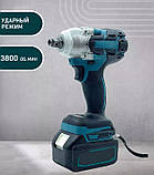 Набір інструментів 2 в 1 9714, кутова шліфувальна машина, гайковерт, фото 3