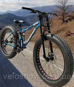 Позашляховик фетбайк 26/4.0 Panther Top двопідвісний (fatbike) широкі колеса