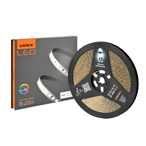 LED стрічка VIDEX DC12V 10M 6000K VL-LST28144-12126-B10