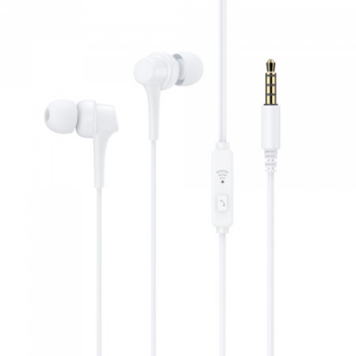 Навушники Havit HV-E330P W з мікрофоном білий, фото 1