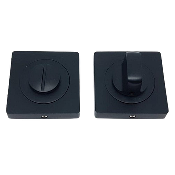 Накладка на фіксатор поворотна BK 0605 AL Black Mat KEDR