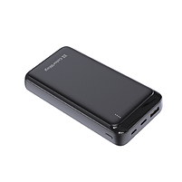 Павербанк 20000 mAh ColorWay CW-PB200LPG3BK-PD 20W QC+PD slim чорний, фото 11