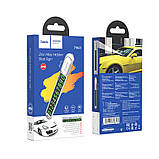 Візитка HOCO на панель автомобіля Promise metal hidden stop sign PH41 (6931474748799) silver, фото 7