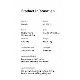 Сумка USAMS Mobile Phone Waterproof Bag IPX8 US-YD010 pink&blue, фото 10