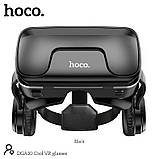 3D окуляри віртуальної реальності HOCO Cool VR glasses DGA10 (6931474783790) black, фото 4