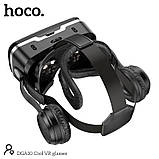 3D окуляри віртуальної реальності HOCO Cool VR glasses DGA10 (6931474783790) black, фото 7