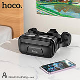 3D окуляри віртуальної реальності HOCO Cool VR glasses DGA10 (6931474783790) black, фото 9