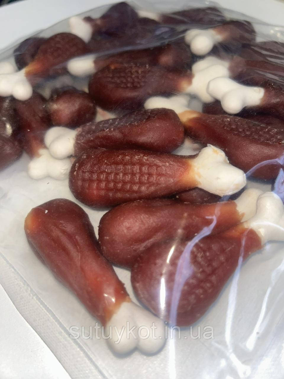 Dankers ласощі для собак гомілки з м'ясом качки, 7 см, 500 гр.