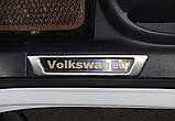 Універсальні накладки на пороги Volkswagen V-1 (4 шт., нерж) для Тюнінг Volkswagen, фото 9