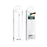 Стилус HOCO Active capacitive pen pad dedicated GM113 (6942007634601) white, фото 11