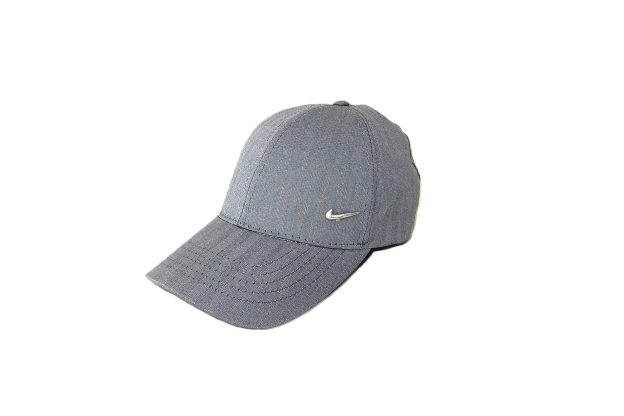 Кепка бейсболка літня світла з залізним лого NIKE  00749
