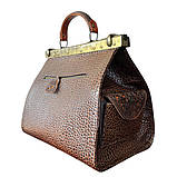 Саквояж шкіряний «Азарт» Silver Taurus 7799., фото 5