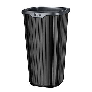 Відро для сміття для автомобіля HOCO Flash car trash can ZP12 |800ml, 90pcs bag| (6942007631754) black