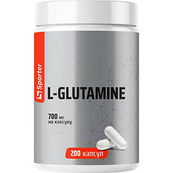 Глютамін Sporter L - glutamine - 200 капс