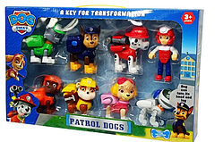 Щенячий патруль набір із 8 героїв відкриваються рюкзачки
