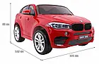 BMW X6M XXL Дитячий електромобіль двомісний, фото 5