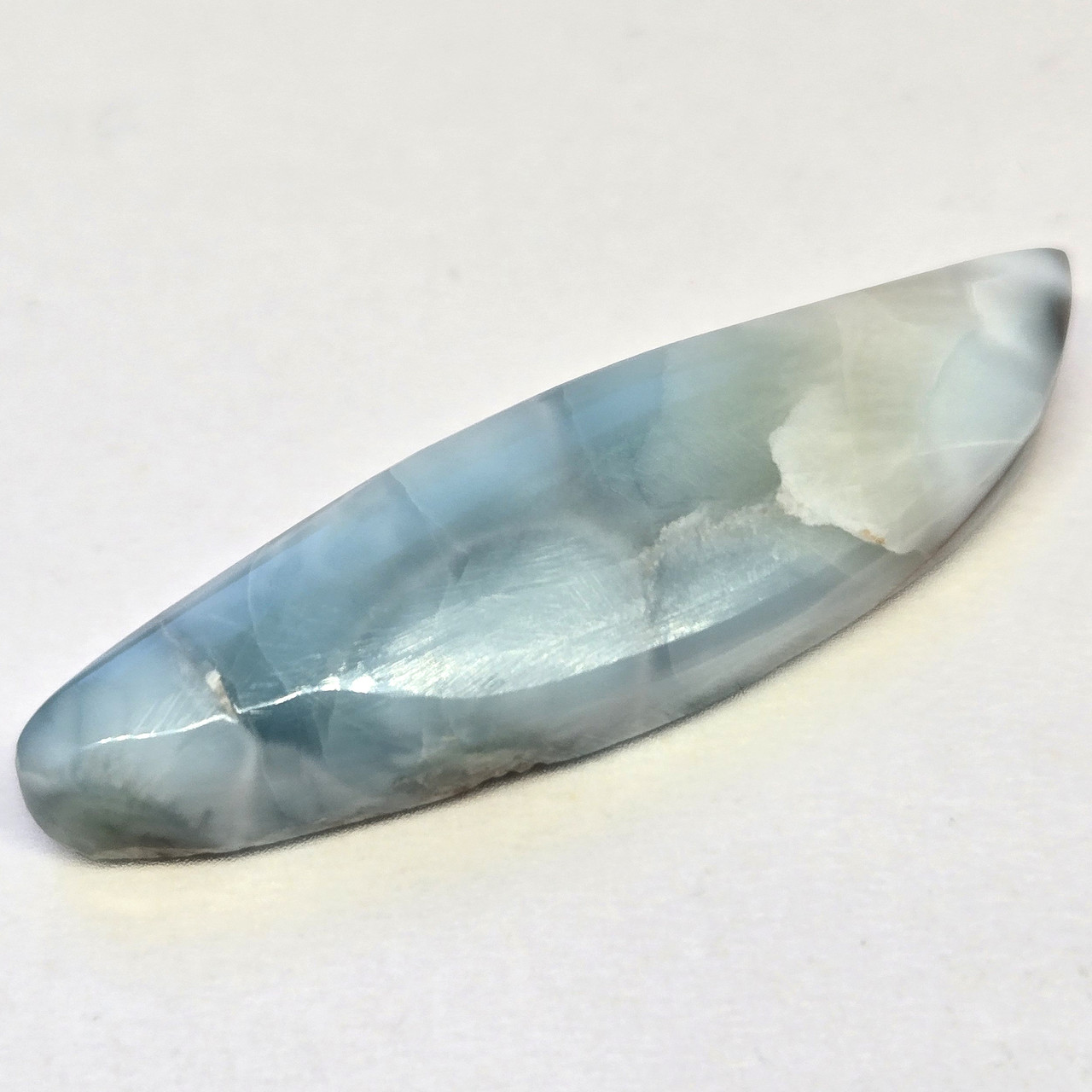 Ларімар - кабошон 26,6 ct, натуральний камінь для створення прикрас