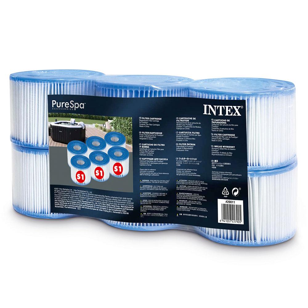Картридж Intex 29011 (тип S1) 6 шт для джакузі СПА