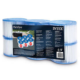 Картридж Intex 29011 (тип S1) 6 шт для джакузі СПА