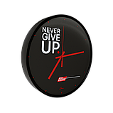 Годинник настінний кварцовий Never Give Up, фото 3