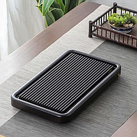 Чабань столик для чайної церемонії «Чорний палісандр» дерев'яна 54 см * 28 см * 4 см для чаювання