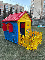 Дитячий ігровий будиночок+парканчик Dolu (3019)