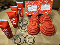 Ремкомплект шруса внутрішнього + зовнішнього ВАЗ 2108-2170 червоний силікон RAF