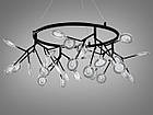 Сучасна підвісна люстра Y887-36C BK, фото 2