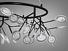 Сучасна підвісна люстра Y887-36C BK, фото 3