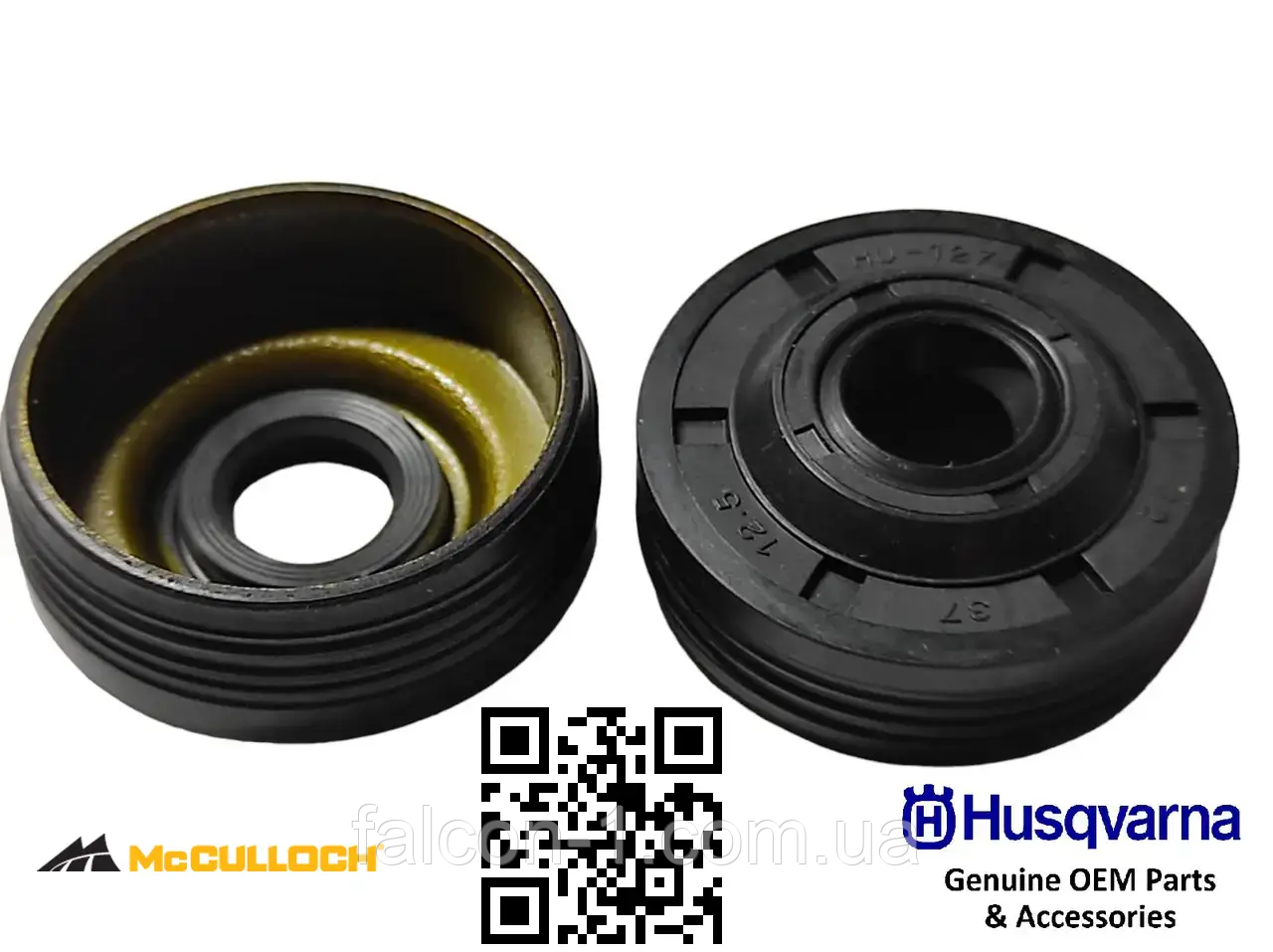 Сальник 2шт McCULLOCH CS330 CS360 CS370 CS400 5300563-63 ущільнення коленвала на бензопилу Макалош