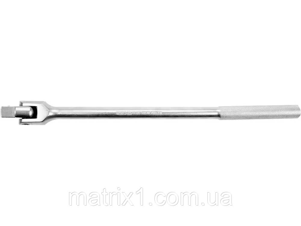 Вороток шарнірний CrV, квадрат 3/4", L = 507 мм YATO YT-1345