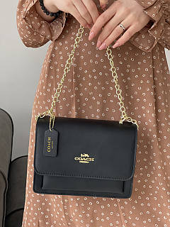Сумочка жіноча Coach Mini Klare Кросс-боді чорний