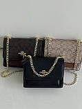 Сумочка жіноча Coach Mini Klare Кросс-боді чорний, фото 4