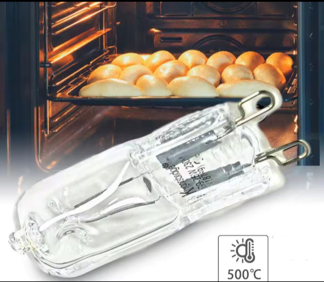 Лампочка для духовки G9 25W 500°C печі жаростійка галогенна 230V пароконвектомата