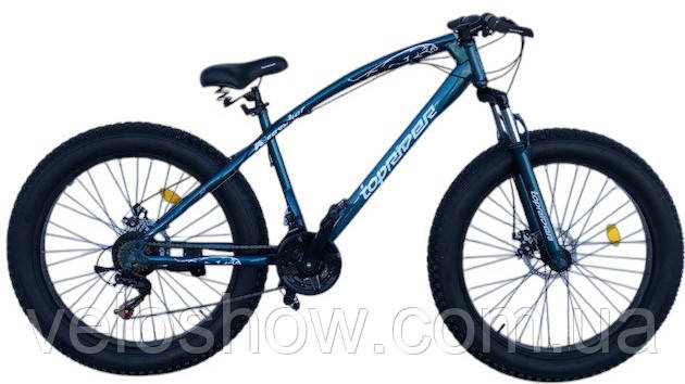 Позашляховик фетбайк 26/4.0 Jaguar велосипед (fatbike) широкі колеса (2025)