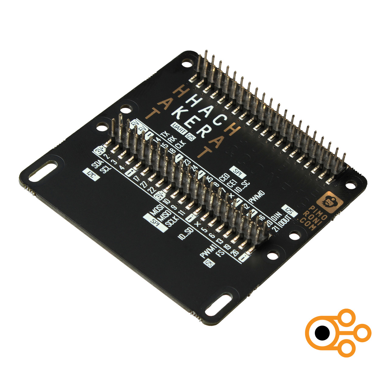 Інтерфейсна плата Pimoroni HAT Hacker